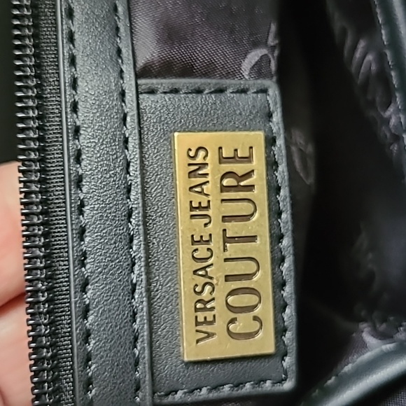 Authentic Versace Jean's Couture Tote Black/Gold - Picture 10 of 14